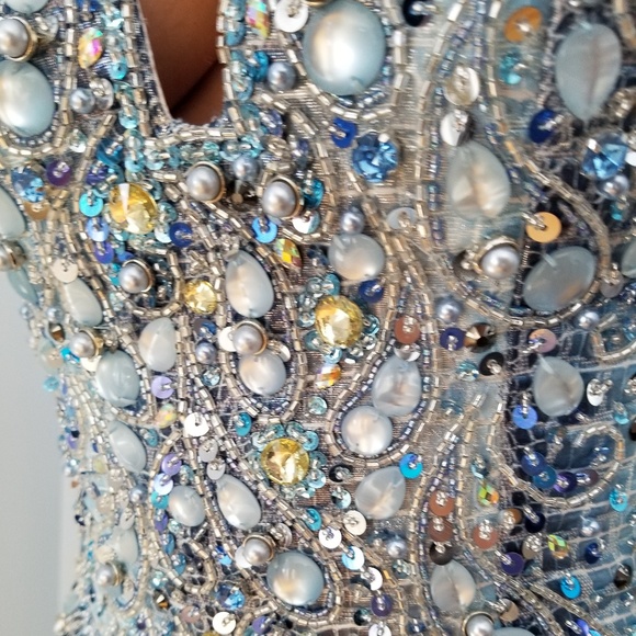 NWT Jovani Mermaid Gown - Picture 7 of 8